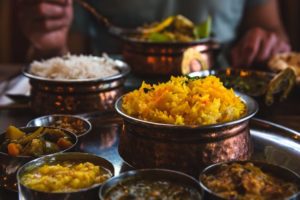 An example of Indian cuisine